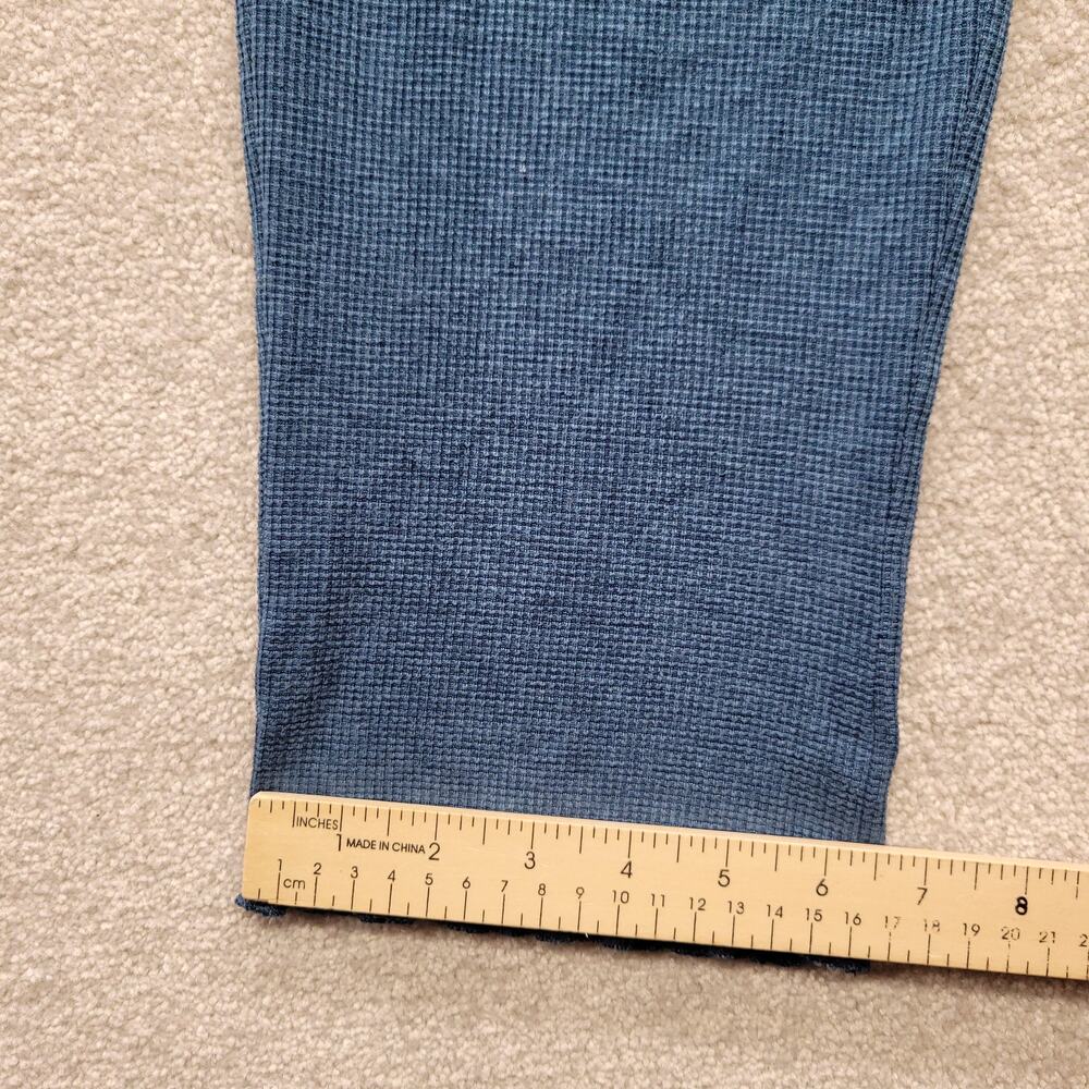 Eddie Bauer Womens Small Blue Waffle Knit Pajama Pants Sleepwear Lounge - Picture 7 of 7